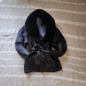 Forever 21 Black Faux Fur Jacket